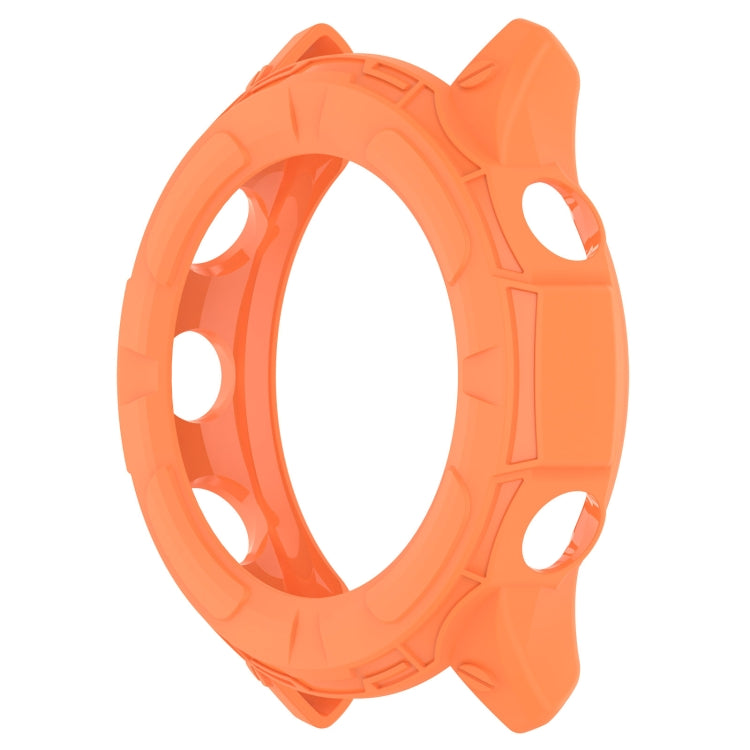 For Garmin Forerunner 955 Shockproof TPU Protective Watch Case(Orange) - Watch Cases by buy2fix | Online Shopping UK | buy2fix