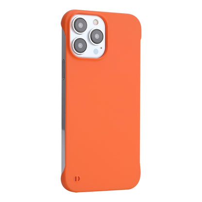 For iPhone 14 Pro Max ENKAY Matte Frameless PC Phone Case(Orange) - iPhone 14 Pro Max Cases by ENKAY | Online Shopping UK | buy2fix