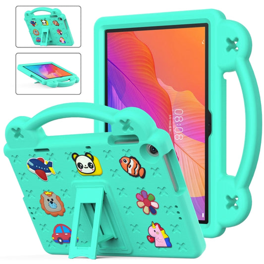 For Huawei MatePad T10S 10.1 / T10 9.7 / Honor Pad X8 10.1 Handle Kickstand Children EVA Shockproof Tablet Case(Mint Green) - Honor by buy2fix | Online Shopping UK | buy2fix