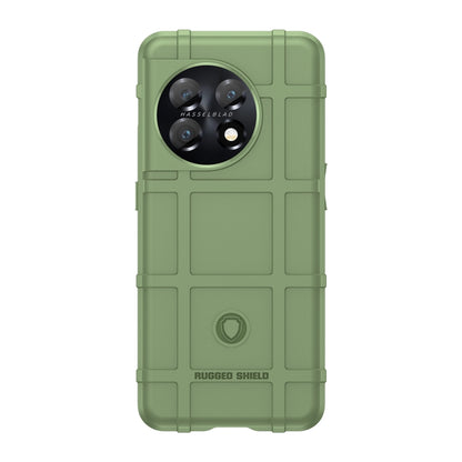 For OnePlus 11 5G Full Coverage Shockproof TPU Case(Green) - OnePlus Cases by buy2fix | Online Shopping UK | buy2fix