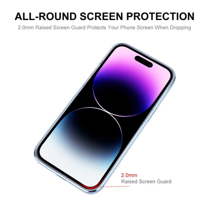For iPhone 13 Pro Max ENKAY Electroplated MagSafe Shockproof TPU Phone Case with Lens Film(Dark Blue) - iPhone 13 Pro Max Cases by ENKAY | Online Shopping UK | buy2fix