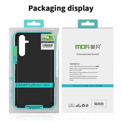 For Samsung Galaxy S24 Ultra 5G MOFI Frosted PC Ultra-thin Hard Phone Case(Black) - Galaxy S24 Ultra 5G Cases by MOFI | Online Shopping UK | buy2fix