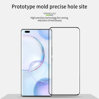 For Honor Magic5 Pro PINWUYO 9H 3D Hot Bending Tempered Glass Film(Black) - Honor Tempered Glass by PINWUYO | Online Shopping UK | buy2fix