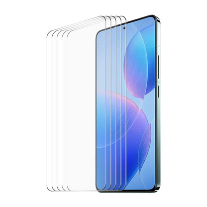 For Redmi K70 / K70 Pro / K70E 5pcs ENKAY Hat-Prince 0.26mm 9H 2.5D High Aluminum-silicon Tempered Glass Film - K70 Tempered Glass by ENKAY | Online Shopping UK | buy2fix