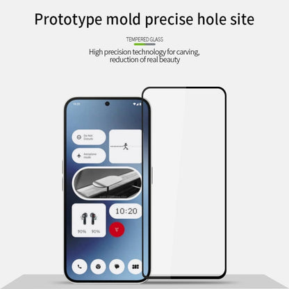 For Nothing Phone 2a PINWUYO 9H 2.5D Full Screen Tempered Glass Film(Black) - Others by PINWUYO | Online Shopping UK | buy2fix