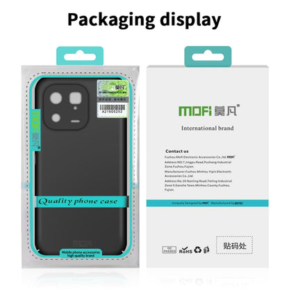 For iPhone 16 Pro MOFI Frosted PC Ultra-thin Hard Phone Case(Black) - iPhone 16 Pro Cases by MOFI | Online Shopping UK | buy2fix