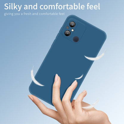 For Xiaomi Redmi 12C PINWUYO Sense Series Liquid Silicone TPU Phone Case(Blue) - Xiaomi Cases by PINWUYO | Online Shopping UK | buy2fix