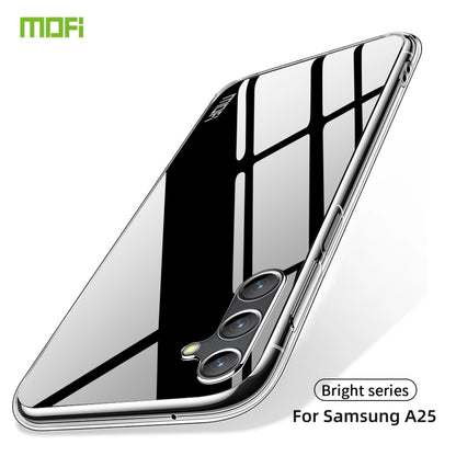 For Samsung Galaxy A25 MOFI Ming Series Ultra-thin TPU Phone Case(Transparent) - Galaxy Phone Cases by MOFI | Online Shopping UK | buy2fix