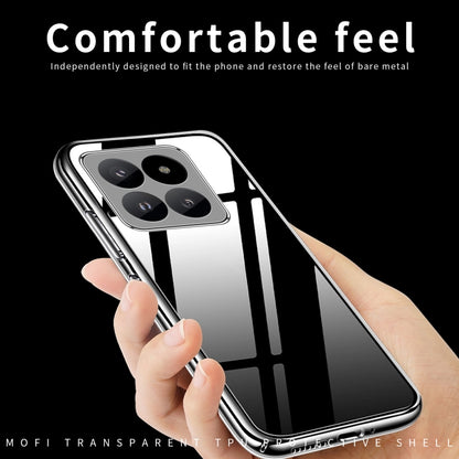 For Xiaomi 14 Pro MOFI Ming Series Ultra-thin TPU Phone Case(Transparent) - 14 Pro Cases by MOFI | Online Shopping UK | buy2fix