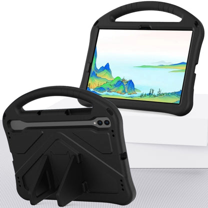 For Samsung Galaxy Tab S10 EVA Shockproof Tablet Case with Holder(Black) - Tab S10 Cases by buy2fix | Online Shopping UK | buy2fix