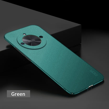 For Honor X50 5G MOFI Fandun Series Frosted PC Ultra-thin All-inclusive Phone Case(Green) - Honor Cases by MOFI | Online Shopping UK | buy2fix