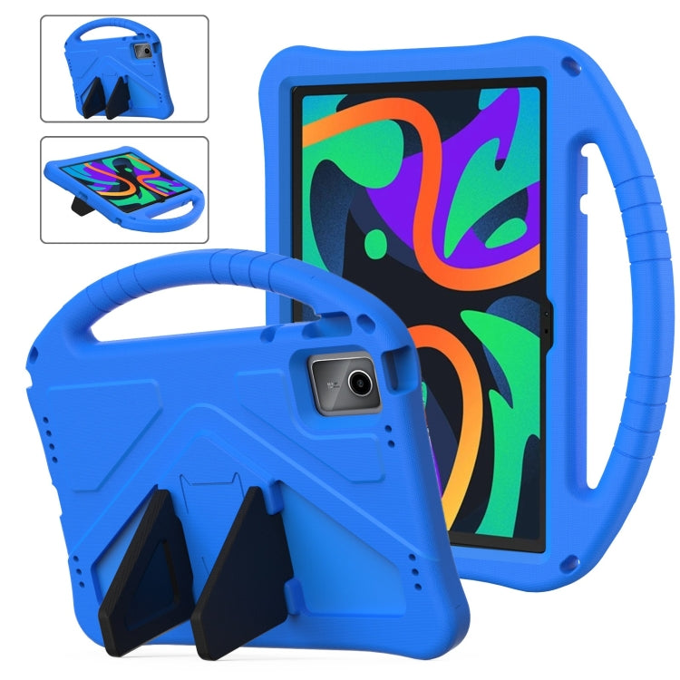 For Lenovo Tab M11 /Xiaoxin Pad 11 2024 EVA Shockproof Tablet Case with Holder(Blue) - Lenovo by buy2fix | Online Shopping UK | buy2fix