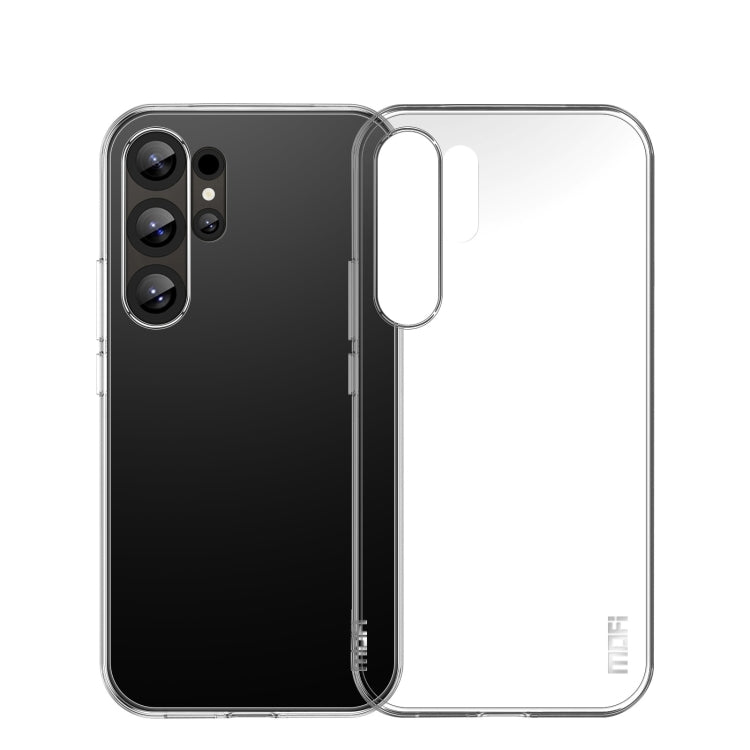 For Samsung Galaxy S25 Ultra 5G MOFI Ming Series Ultra-thin TPU Phone Case(Transparent) - Galaxy S25 Ultra 5G Cases by MOFI | Online Shopping UK | buy2fix