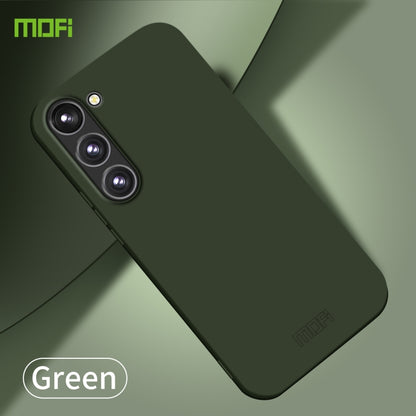 For Samsung Galaxy A54 5G MOFI Qin Series Skin Feel All-inclusive PC Phone Case(Green) - Galaxy Phone Cases by MOFI | Online Shopping UK | buy2fix