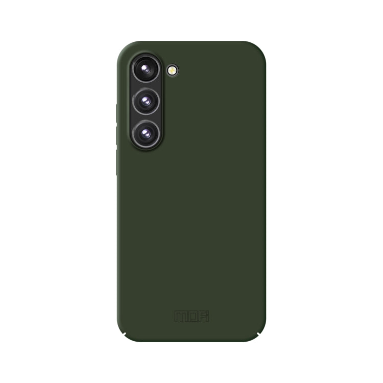 For Samsung Galaxy S24+ 5G MOFI Qin Series Skin Feel All-inclusive PC Phone Case(Green) - Galaxy S24+ 5G Cases by MOFI | Online Shopping UK | buy2fix