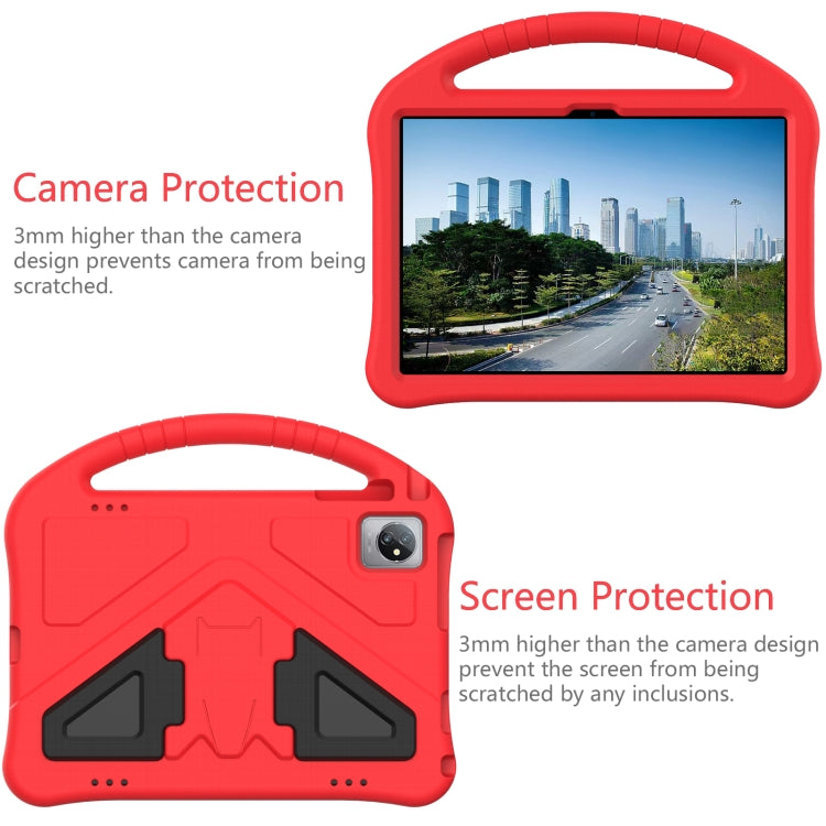 For Blackview Tab 7 WiFi 2022 EVA Shockproof Tablet Case with Holder(Red) - Others by buy2fix | Online Shopping UK | buy2fix