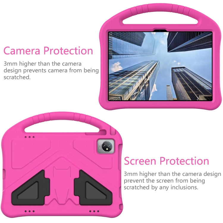 For Blackview Tab 8 2020 EVA Shockproof Tablet Case with Holder(Rose Red) - Others by buy2fix | Online Shopping UK | buy2fix