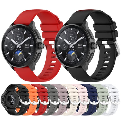 For Xiaomi Watch S3 Glossy Surface Silicone Watch Band(Starlight) - Watch Bands by buy2fix | Online Shopping UK | buy2fix
