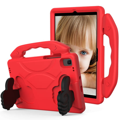 For Samsung Galaxy Tab S6 Lite 2024 Thumb Bracket EVA Shockproof Tablet Case(Red) - Other Galaxy Tab PC by buy2fix | Online Shopping UK | buy2fix