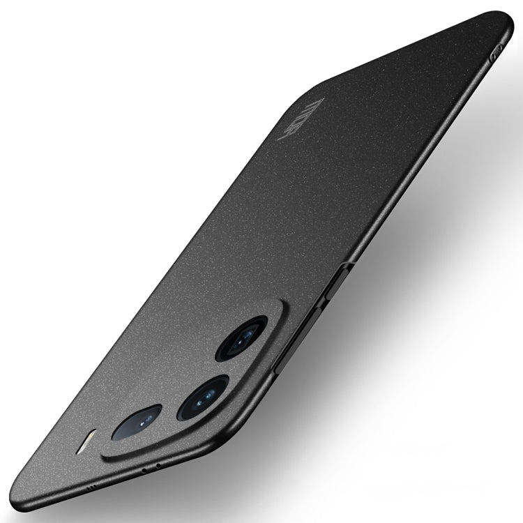For vivo iQOO 12 MOFI Fandun Series Frosted PC Ultra-thin All-inclusive Phone Case(Black) - iQOO 12 Cases by MOFI | Online Shopping UK | buy2fix