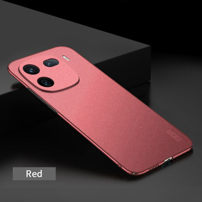 For vivo iQOO 12 MOFI Fandun Series Frosted PC Ultra-thin All-inclusive Phone Case(Red) - iQOO 12 Cases by MOFI | Online Shopping UK | buy2fix