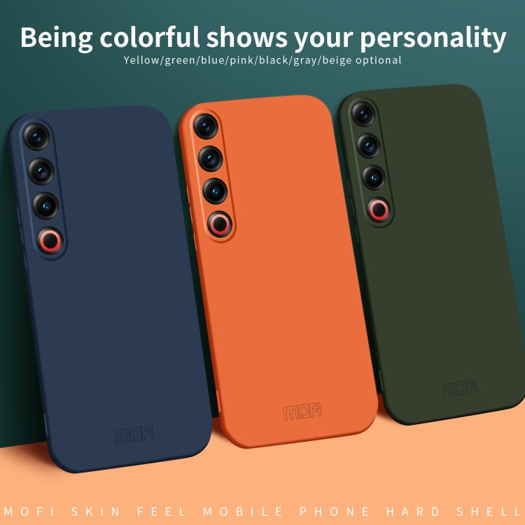 For Meizu 21 Pro MOFI Qin Series Skin Feel All-inclusive PC Phone Case(Orange) - Meizu by MOFI | Online Shopping UK | buy2fix