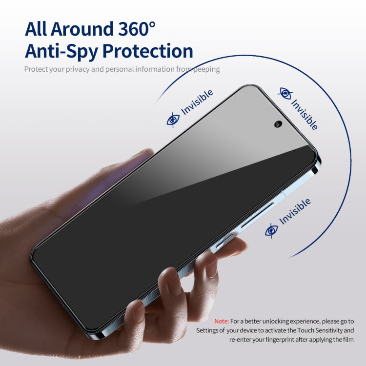 For Samsung Galaxy S24+ 5G 2pcs ENKAY Hat-Prince 360 Degree Anti-peeping Privacy Full Screen Tempered Glass Film - Galaxy S24+ 5G Tempered Glass by ENKAY | Online Shopping UK | buy2fix