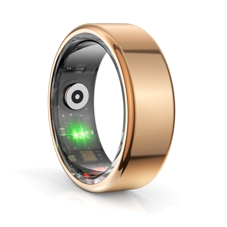 R02 SIZE 11 Smart Ring, Support Heart Rate / Blood Oxygen / Sleep Monitoring / Multiple Sports Modes(Gold) - Smart Rings / Smart Telephones by buy2fix | Online Shopping UK | buy2fix