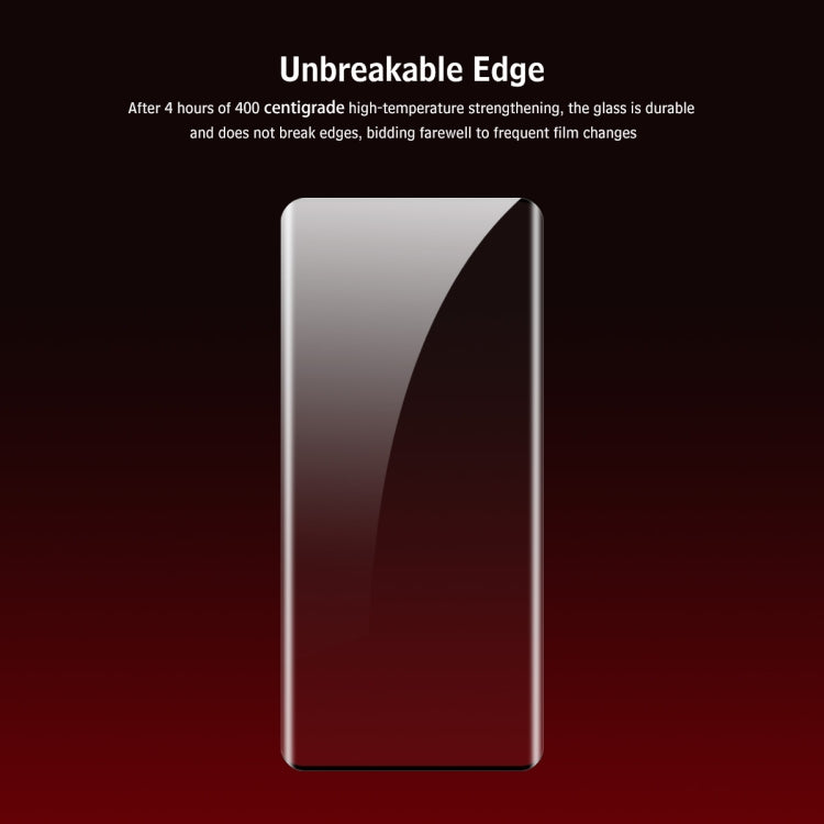 For OPPO Find X7 ENKAY Easy Install Hot Bending Full Coverage Side Glue Tempered Glass Film - Find X7 Tempered Glass by ENKAY | Online Shopping UK | buy2fix