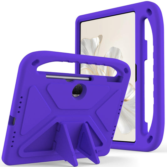 For Honor Pad 9 12.1 Handle EVA Shockproof Tablet Case with Holder(Purple) - Honor by buy2fix | Online Shopping UK | buy2fix