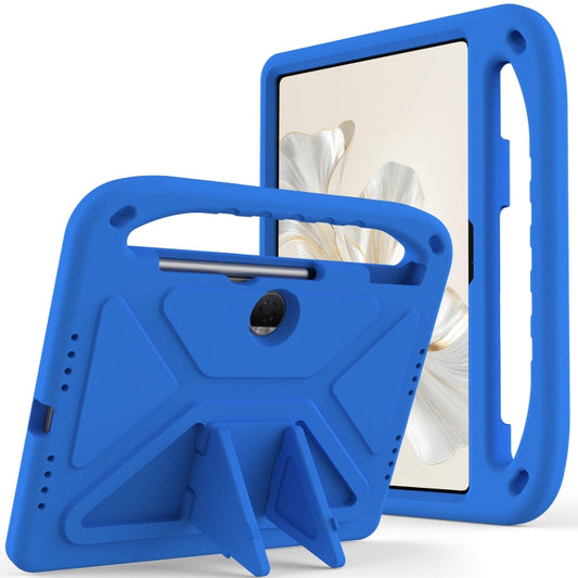 For Honor Pad 9 12.1 Handle EVA Shockproof Tablet Case with Holder(Blue) - Honor by buy2fix | Online Shopping UK | buy2fix