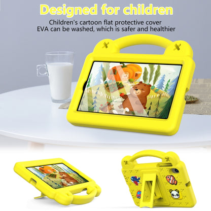 For Walmart Onn 7.0 Gen4 2024 Handle Kickstand Children EVA Shockproof Tablet Case(Yellow) - Others by buy2fix | Online Shopping UK | buy2fix