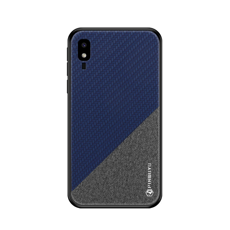 PINWUYO Honors Series Shockproof PC + TPU Protective Case for Galaxy A2 Core(Blue) - Galaxy Phone Cases by PINWUYO | Online Shopping UK | buy2fix