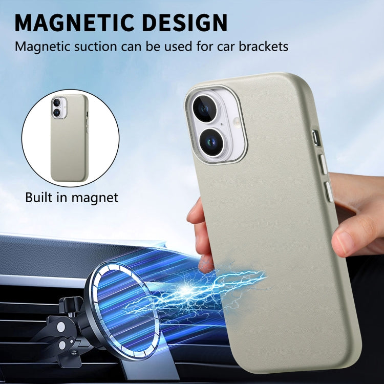 For iPhone 16 Pro Electroplated Metal Button Shockproof Phone Case(White) - iPhone 16 Pro Cases by buy2fix | Online Shopping UK | buy2fix