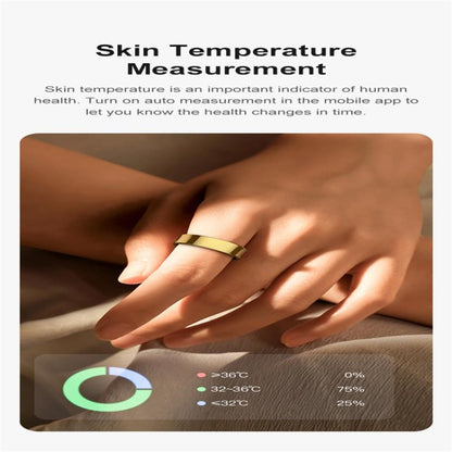 R09 SIZE 8 Smart Ring, Support Heart Rate / Blood Oxygen / Sleep Monitoring / Multiple Sports Modes(Silver) - Smart Rings / Smart Telephones by buy2fix | Online Shopping UK | buy2fix