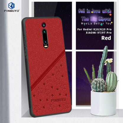 PINWUYO Full Coverage Waterproof Shockproof PC+TPU+PU Protective Case for XIAOMI RedMi K20 / K20 Pro / Mi 9T / Mi 9T Pro(Red) - Xiaomi Cases by PINWUYO | Online Shopping UK | buy2fix