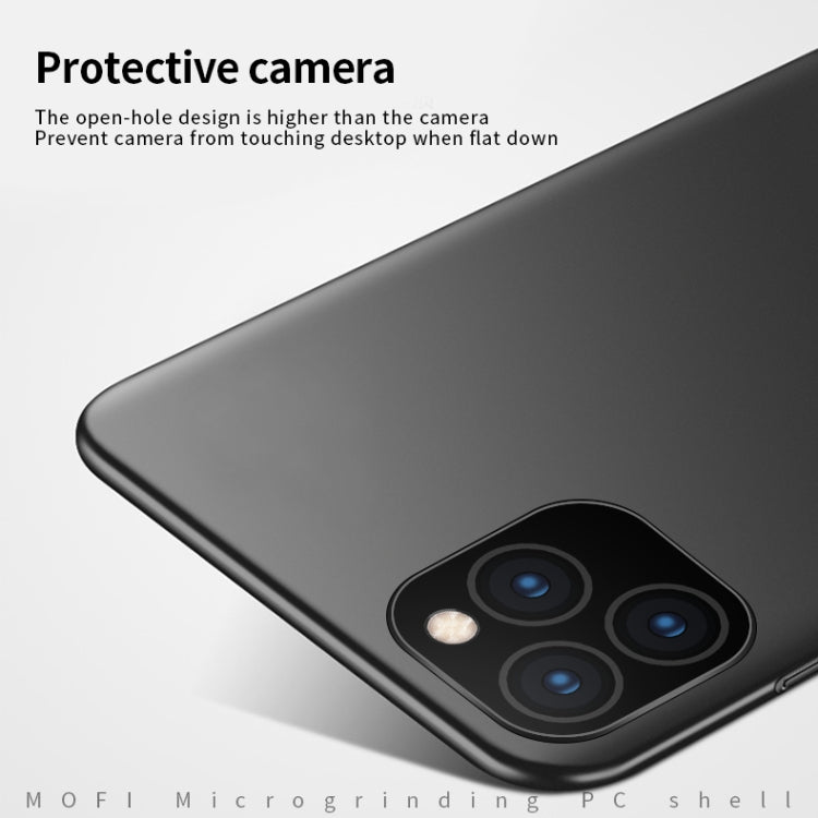 For iPhone 11 Pro MOFI Frosted PC Ultra-thin Hard Case (Blue) - iPhone 11 Pro Cases by MOFI | Online Shopping UK | buy2fix