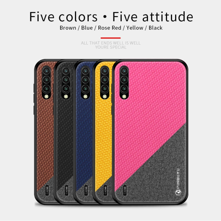 PINWUYO Honors Series Shockproof PC + TPU Protective Case for Xiaomi Mi CC9e / A3(Blue) - Xiaomi Cases by PINWUYO | Online Shopping UK | buy2fix