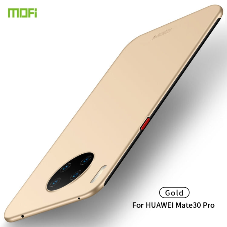 For Huawei Mate 30 Pro MOFI Frosted PC Ultra-thin Hard Case(Gold) - Huawei Cases by MOFI | Online Shopping UK | buy2fix