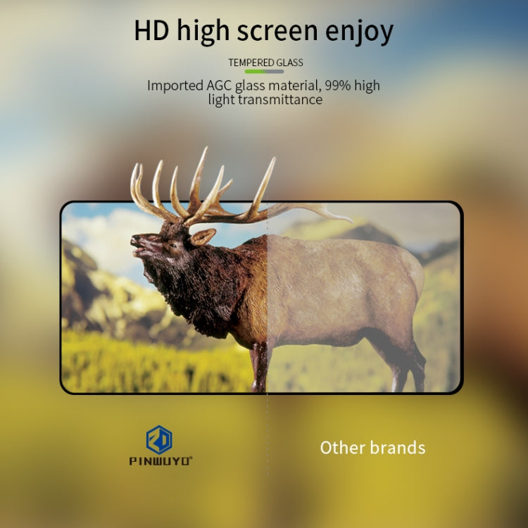 For RedMi K30 pro PINWUYO 9H 2.5D Full Screen Tempered Glass Film(Black) -  by PINWUYO | Online Shopping UK | buy2fix