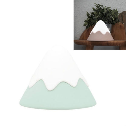 Snow Mountain Night Light Atmosphere Lamp Creative Bedside LED Lamp(Green) - Night Lights by buy2fix | Online Shopping UK | buy2fix