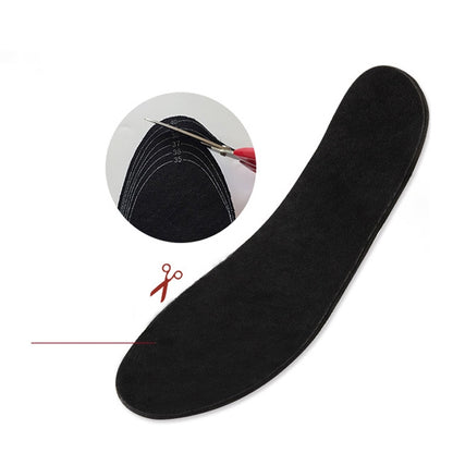 Smart Temperature-controlled Electric Insole Warm Foot Graphene Heating Insole Warm Foot Artifact Warm Foot Treasure, EU Plug, Size:41(Red for Men) - Shoes Care by buy2fix | Online Shopping UK | buy2fix