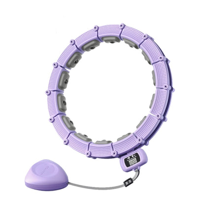 Smart Abdominal Ring Waist Trainer Magnet Massage Loss Weight Exercise Equipment Purple(21 Knots) - Fitness Circles by buy2fix | Online Shopping UK | buy2fix