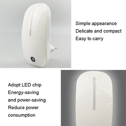 A66 Mouse Type LED Intelligent Light Control Night Light, Plug:AU Plug(Yellow) - Sensor LED Lights by buy2fix | Online Shopping UK | buy2fix