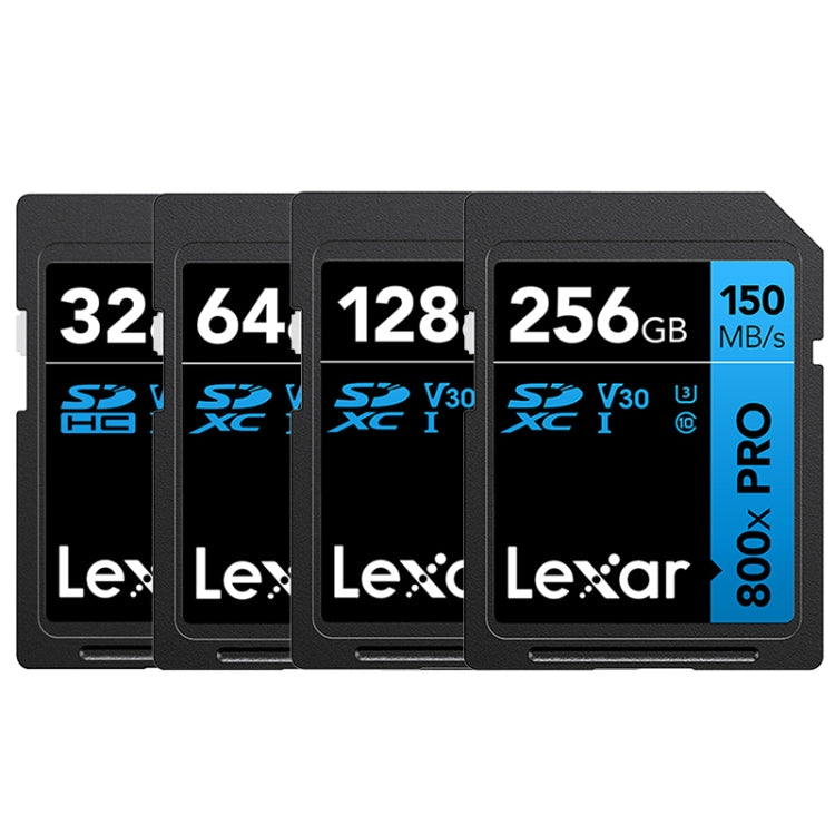 Lexar SD-800X Pro High Speed SD Card SLR Camera Memory Card, Capacity: 128GB - SD Card by Lexar | Online Shopping UK | buy2fix