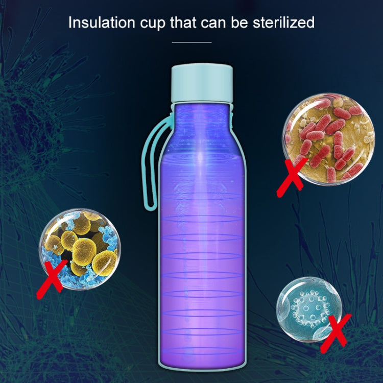 Ultraviolet Sterilization Intelligent Disinfection USB Charging Stainless Steel Vacuum Flask - Vacuum Thermoses & Cups by buy2fix | Online Shopping UK | buy2fix