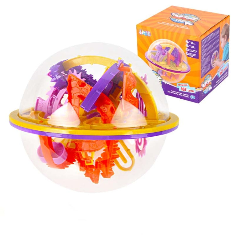 101207 167 Levels Intelligence Breakthrough Maze Ball Magic Ball Portable Children Toy - Math Toys by buy2fix | Online Shopping UK | buy2fix