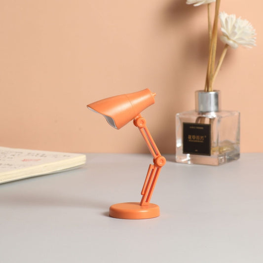 3 PCS Mini LED Desk Lamp Folding Portable Night Light Magnetic Eye Protection Desk Lamp(LD01-Orange) - Desk Lamps by buy2fix | Online Shopping UK | buy2fix