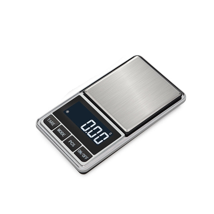 Kitchen Stainless Steel Mini Portable Scale High Precision Jewelry Scale Electronic Scale, Specification: 300g/0.01g - Jewelry Scales by buy2fix | Online Shopping UK | buy2fix