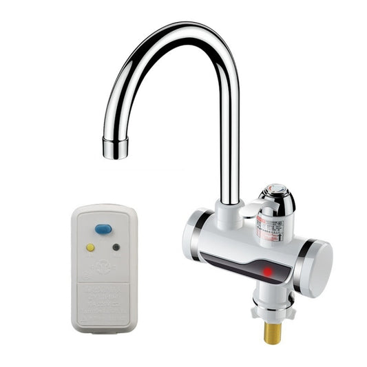 Kitchen Instant Electric Hot Water Faucet Hot & Cold Water Heater CN Plug Specification: Lamp Display Leakage Protection Lower Water Inlet - Faucets & Accessories by buy2fix | Online Shopping UK | buy2fix